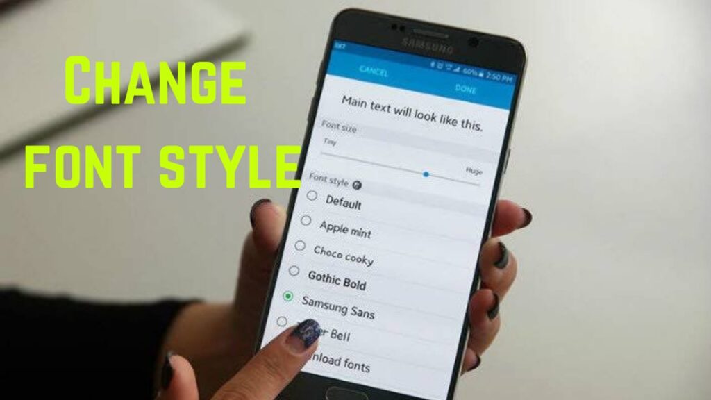 How to Change the Default Font Style on Android Mobiles